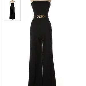 Cache Contour Collection Black Jumpsuit
